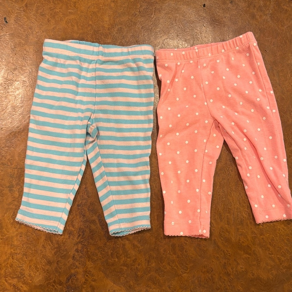 Carters 0-3 Month Leggings